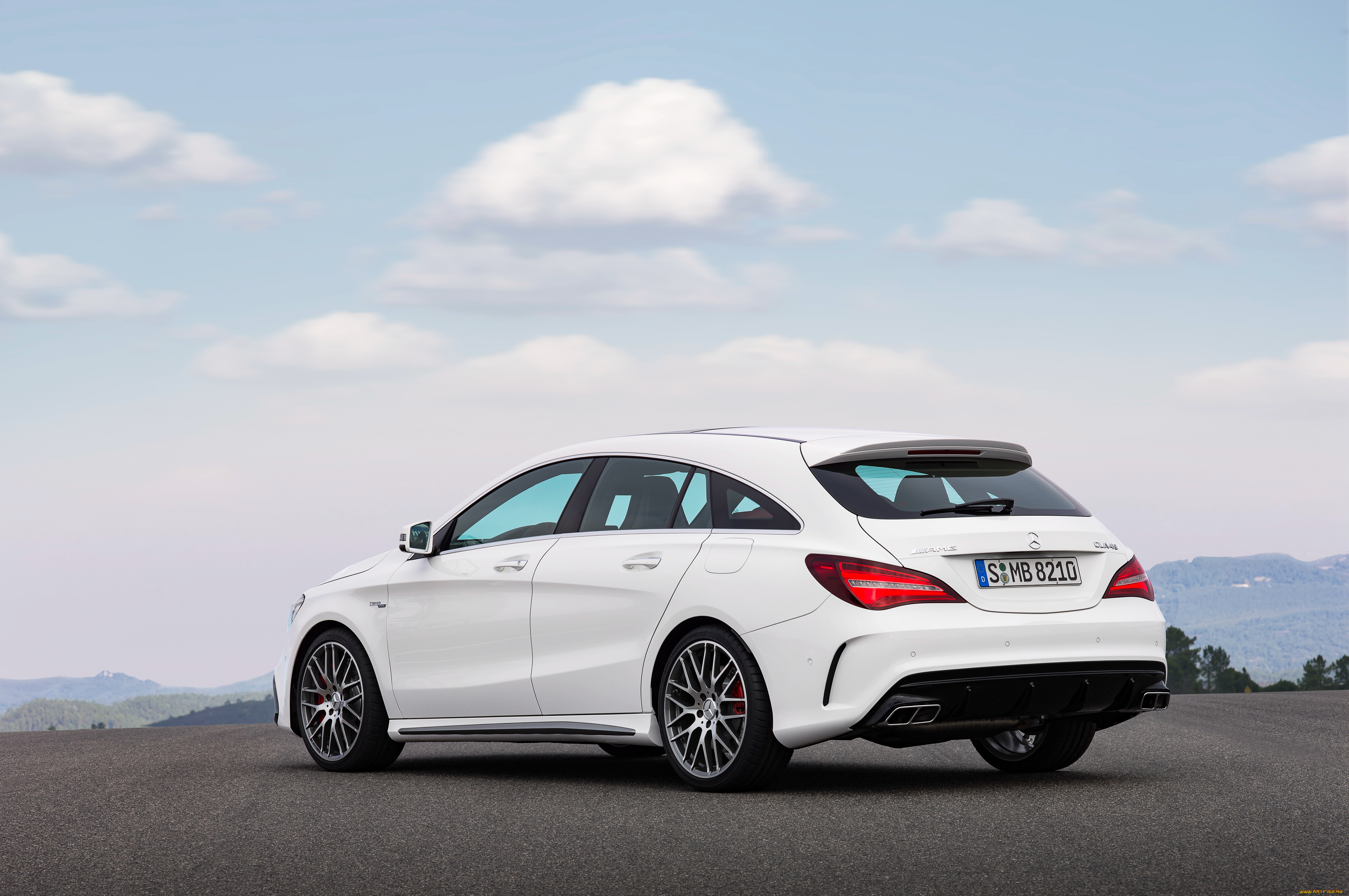 , mercedes-benz, shooting, cla, 45, 4matic, mercedes-amg, 2016, x117, brake